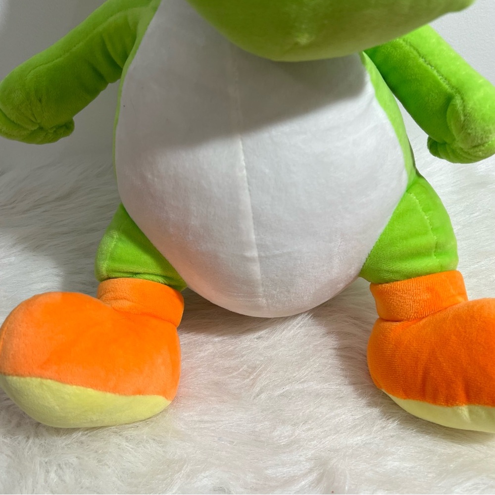 21" Large Super Mario Yoshi Soft Plush Stuffed Animal‎ - Picture 5 of 8